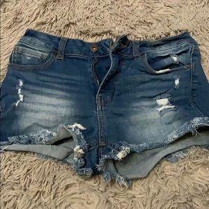 jean shorts